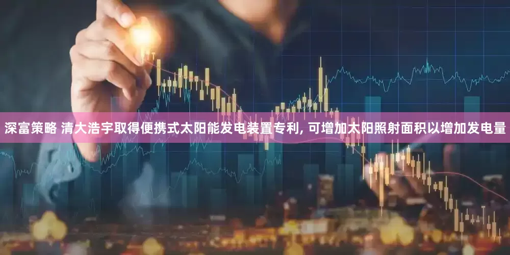 深富策略 清大浩宇取得便携式太阳能发电装置专利, 可增加太阳照射面积以增加发电量